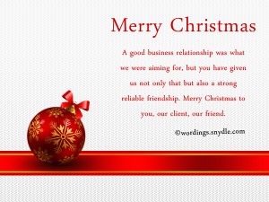 Christmas Messages for Client – Wordings and Messages