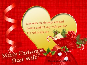 Christmas Messages for Wife – Wordings and Messages