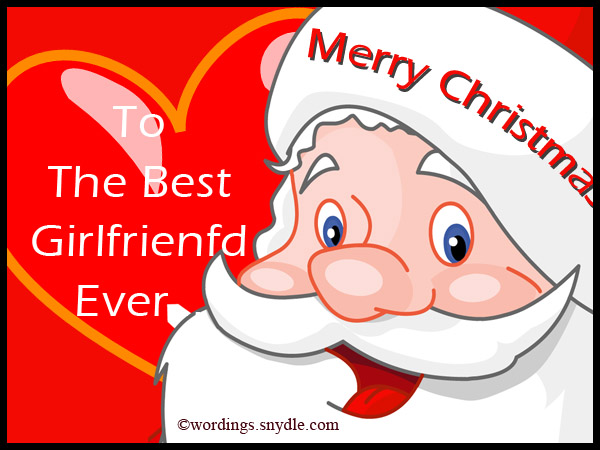 happy christmas to girl friend