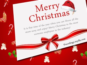 Christmas Messages for Employees – Wordings and Messages