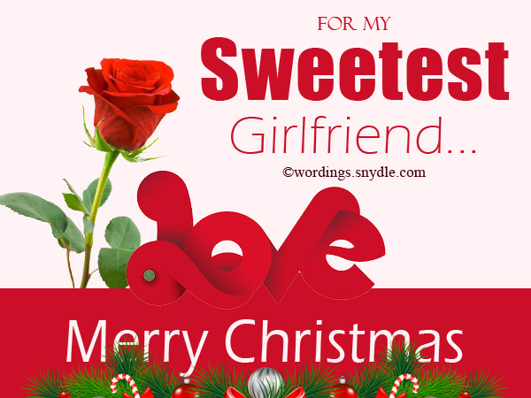 Cute Christmas Card Messages For Girlfriend