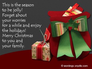 Inspirational Christmas Messages, Quotes and Greetings – Wordings and