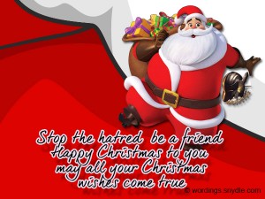 Inspirational Christmas Messages, Quotes and Greetings – Wordings and Messages