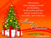 Inspirational Christmas Messages, Quotes and Greetings – Wordings and ...