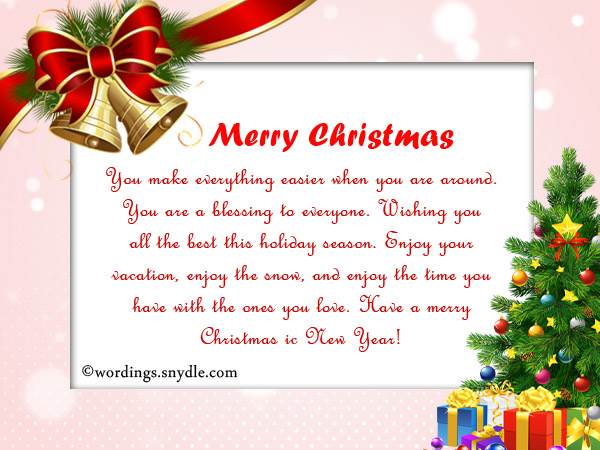 Inspirational Christmas Messages, Quotes and Greetings – Wordings and ...