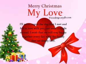 Christmas Messages for Husband – Wordings and Messages