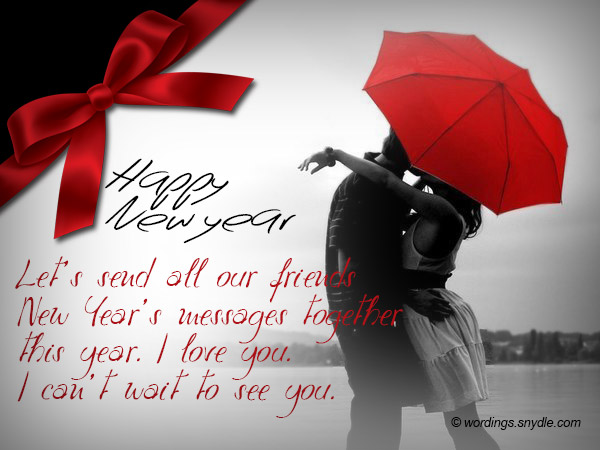 Romantic New Year Messages Wordings And Messages