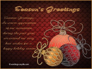 Seasons Greetings Messages, Wishes And Quotes – Wordings And Messages