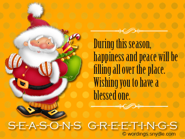 Seasons Greetings Messages Wishes And Quotes Wordings And Messages