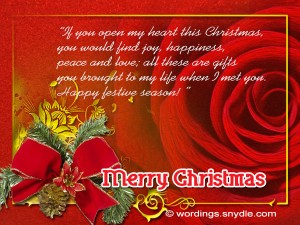 Christmas Messages for Special Someone – Wordings and Messages