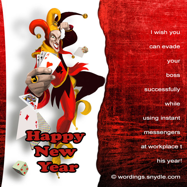 Funny New Year Messages, Greetings and Wishes – Wordings and Messages