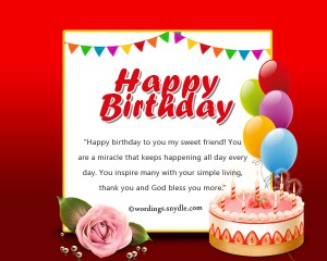 Birthday Messages for Friends on Facebook – Wordings and Messages