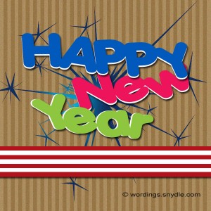 New Year Text Messages and SMS – Wordings and Messages