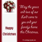 Merry Christmas and Happy New Year Messages – Wordings and Messages