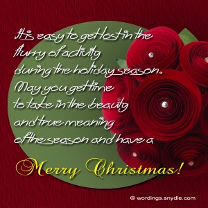 Merry Christmas and Happy New Year Messages – Wordings and Messages