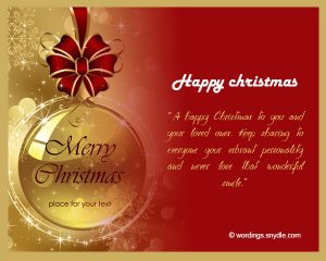 Christmas Greetings To Friends – Wordings and Messages