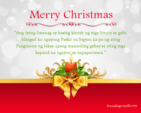 Mensahe Para Sa Pasko Bicol