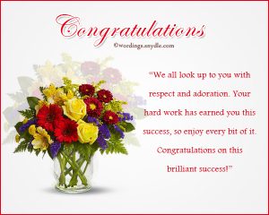 Congratulations Messages For Achievement – Wordings and Messages