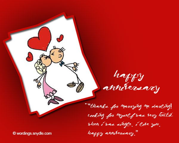 Wedding Anniversary Wishes To Husband Funny