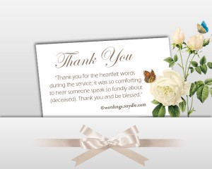 Sympathy Thank You Notes – Wordings and Messages