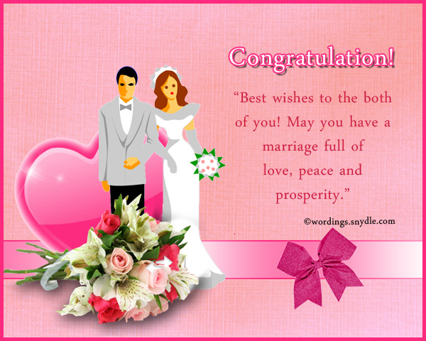 Wedding Congratulation Messages Wordings And Messages