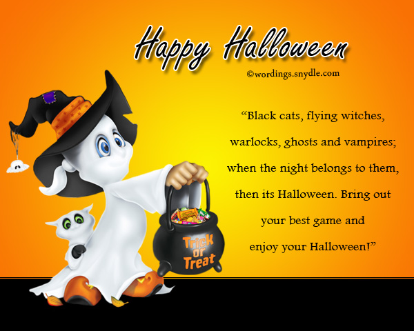 Happy Halloween Greetings Wordings And Messages