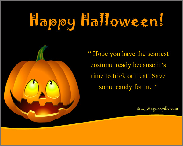 Happy Halloween Greetings Wordings And Messages