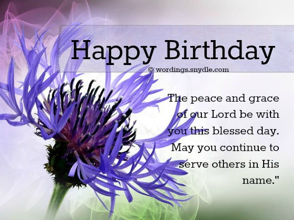 Christian Birthday Wordings and Messages – Wordings and Messages
