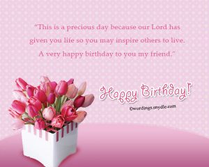 Christian Birthday Wordings and Messages – Wordings and Messages