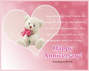  Tagalog Happy Anniversary Messages and Wishes Wordings and Messages