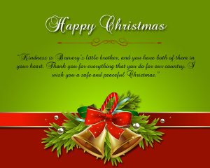 Merry Christmas Wishes for Soldiers – Wordings and Messages
