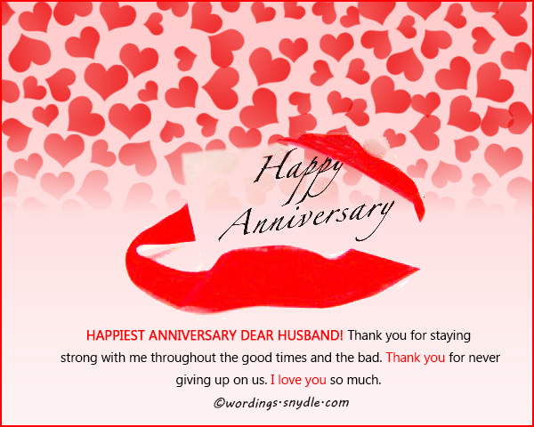 Wedding Anniversary Messages For Husband Wordings And Messages