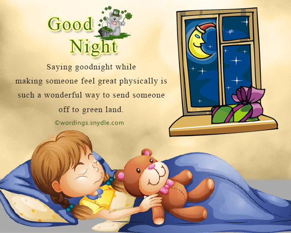 Something Sweet To Say Goodnight Wordings And Messages