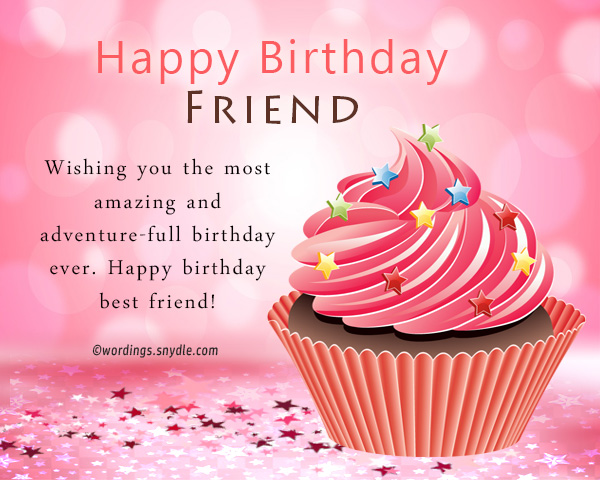 Birthday Wishes For Best Friend Female Wordings And Messages