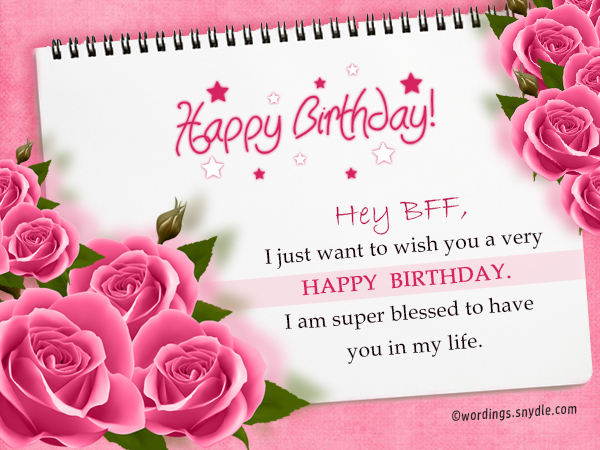 Birthday Wishes For Best Friend Forever Wordings And Messages