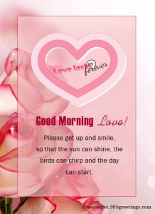 Good Morning Wishes for Lover – Wordings and Messages