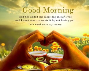 Good Morning Wishes for Lover – Wordings and Messages