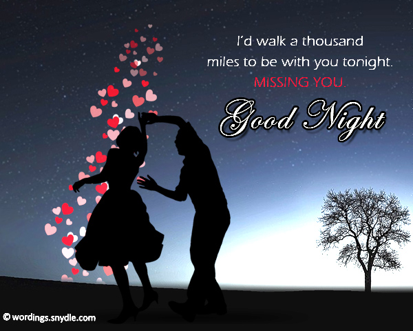 Good Night Wishes For Lover Wordings And Messages 