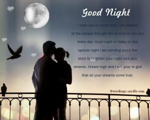 Good night wishes for lover – Wordings and Messages