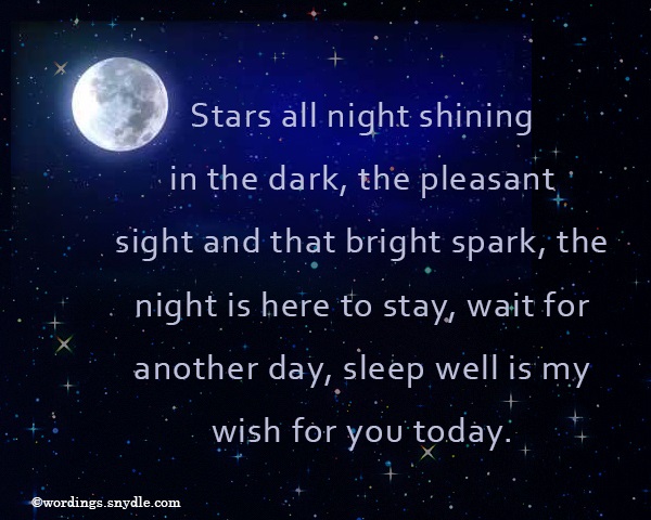 Good night wishes for lover – Wordings and Messages